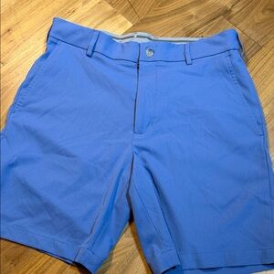 Walter Hagen Royal Blue Flat-Front Golf Shorts